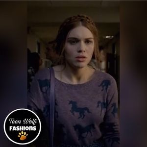 ASO Teen Wolf Lydia Martin Mossimo Unicorn Sweater